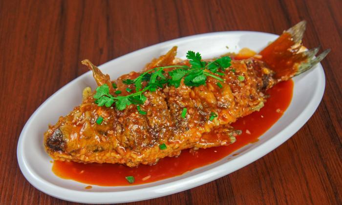 處理新鮮鯉魚
