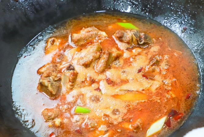 香料爆香過程